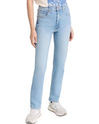 Mother - High Waisted Rider Skimp Jeans - Lyst