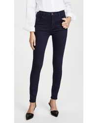 J Brand Maria High Rise Photo Ready Jeans - Blue