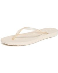 Sleeper - Tapered Transparent Flip Flops - Lyst