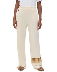 Aviator Nation - Rugby Stitch Wide Leg Pocket Sweatpants - Lyst
