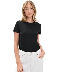 Commando - Essential Cotton Tee Thong Bodysuit - Lyst