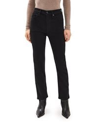 Rag & Bone - Flexi Wren High Rise Ankle Slim Jeans - Lyst