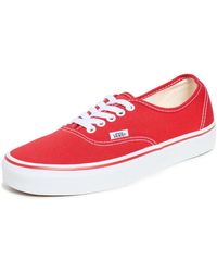 Vans - Washed Canvas Comfycush Authentic Shoes - Lyst