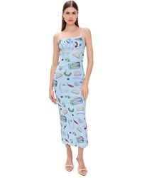 Bailey Rose - Printed Midi Dress - Lyst