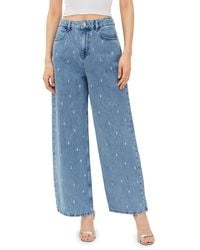 ALIGNE - Pariah Diamante Jeans - Lyst