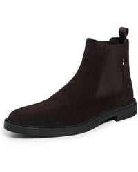 BOSS - Calev Suede Leather Chelsea Boots - Lyst