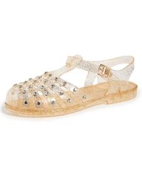 Loeffler Randall - Rhys Jelly Sandals With Studs - Lyst