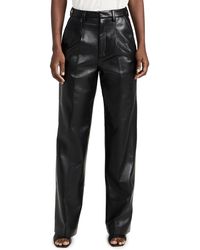Anine Bing - Carmen Recycled Leather Pants - Lyst