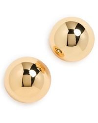Lele Sadoughi - Dome Button Earrings - Lyst