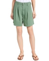 Mother - The Pleated Chute Prep Shorts - Lyst