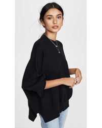 Free People Easy Street Tunic Jumper - Black