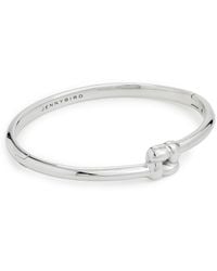 Jenny Bird - Slim Woven Square Bangle - Lyst