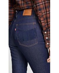 Levi's Wedgie Straight Jeans - Blue