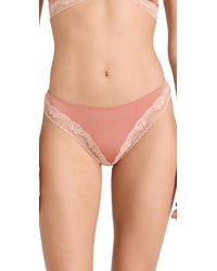 Eberjey - Fora Thong Rouge Pink/ Roe - Lyst