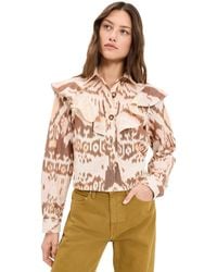 Ulla Johnson - Mathilde Long Sleeve Blouse - Lyst