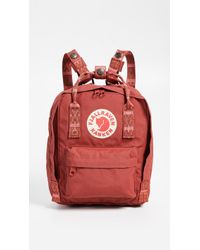 Fjallraven Kanken Mini Backpack - Red