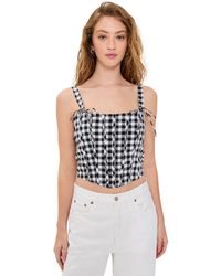 Line & Dot - Junie Corset Top - Lyst