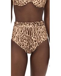 Zimmermann - Cascadian High Waist Bikini Bottoms - Lyst
