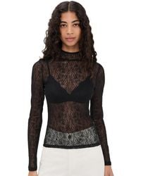 Veronica Beard - Nate Lace Top - Lyst