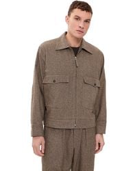 Universal Works - Herringbone Jacket - Lyst