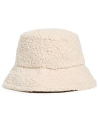 Hat Attack - Sherpa Reversible Bucket Hat - Lyst