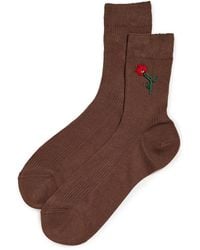 Maria La Rosa - Iris Socks - Lyst