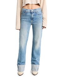 Mother - The Duster Skimp Cuff Jeans - Lyst