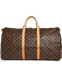 What Goes Around Comes Around - Louis Vuitton Monogram Ab Keepall 60 Duffle - Lyst