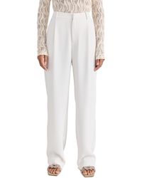 GOOD AMERICAN - Luxe Suiting Column Trousers - Lyst