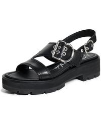 3.1 Phillip Lim - Z-Strap Lug Sole Sandals - Lyst
