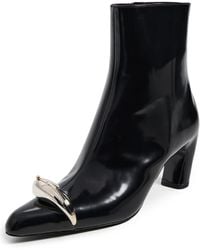 Tory Burch - Pierced Heeled Ankle Boots - Lyst