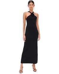 Endless Rose - Rosette Knit Midi Dress - Lyst