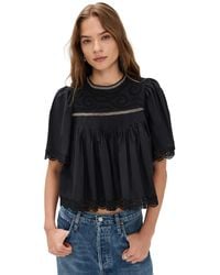 Sea - Larissa Embroidery Top - Lyst