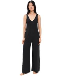 Lunya - Organic Pima Double V Jumpsuit - Lyst