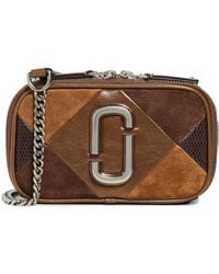 Marc Jacobs - The Suede Patchwork Softshot Bag - Lyst