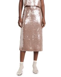 Madewell - Sequin Embellished Midi Skirt - Lyst