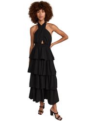 endless rose crossed halter neck tiered maxi dress Endless Rose Crossed Halter Neck Tiered Maxi Dress is available for purchase on au PAY Market - Imported Goods Online Store Co.Ltd. | au PAY Market