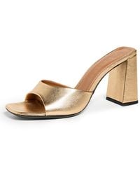 STAUD - Sloane Heel Sandals - Lyst