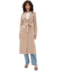 L'Agence - Zavia Trench Jacket - Lyst