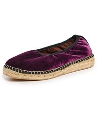 Naguisa - Allium Espadrille Flats - Lyst