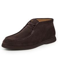 BOSS - Sienne Suede Desert Boots - Lyst