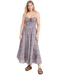 Free People - Free Peope Going Teady Idi Dre Taupe Cobo - Lyst