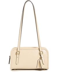 COACH - Crinkle Patent Leather Swing Zip Bag 20 - Lyst