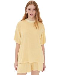 Le Bos - Farrah Terry Tee - Lyst