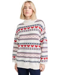 The Upside - The Upide T. Oritz Cleentine Knit Crew - Lyst