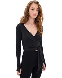 Splits59 - Bella Airweight Lite Wrap Top - Lyst