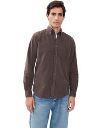 Closed - Corduroy Button Down Shirt - Lyst