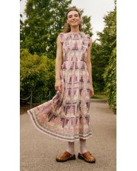 sea bailey broomstick pleated maxi
