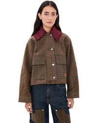 Ganni - Short Barn Jacket - Lyst