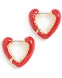 Gorjana - Amour Heart Huggies - Lyst